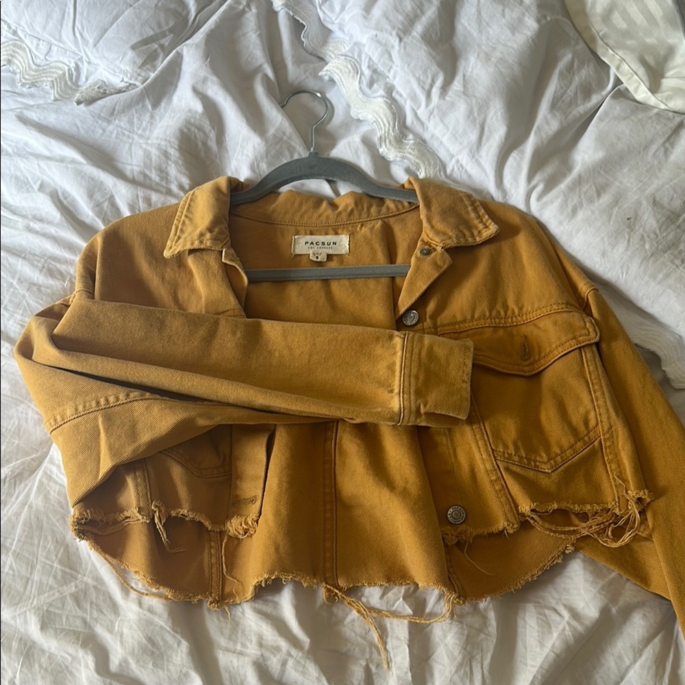 PacSun Mustard Yellow Jacket